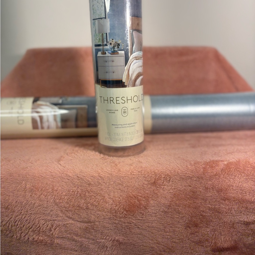 Threshold Gray and Cream Wallpaper Roll